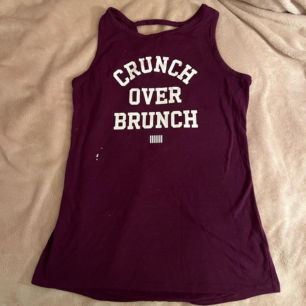 Victoria secret Activewear Top “Crunch over Brunch”